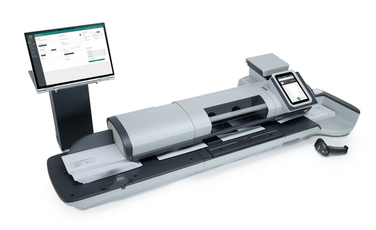 Quadient IX-7 IX-8 High Volume Mailmark Franking System